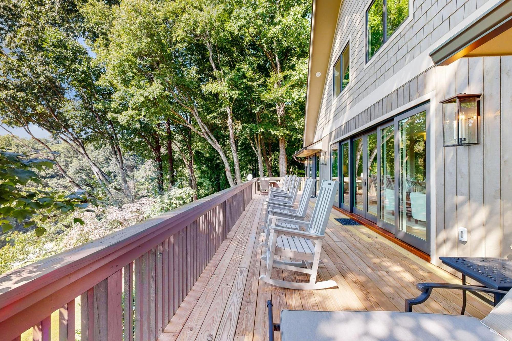 Valley View Lodge At Camp Rockmont Black Mountain Eksteriør bilde